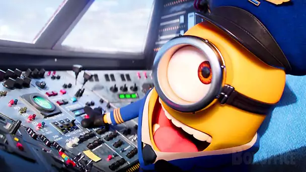 Les Minions détournent un avion | Les Minions 2: Il était une fois Gru | Extrait VF