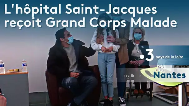Grand Corps Malade a répondu à la vidéo de  l'hôpital Saint Jacques de Nantes