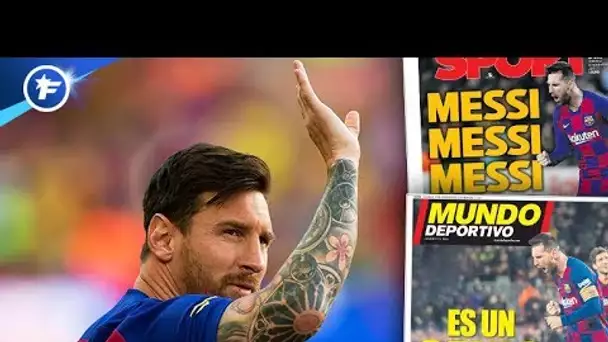 Le génie de Messi fait encore halluciner l’Espagne | Revue de presse