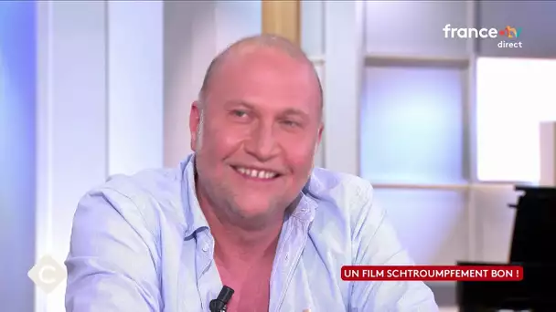 François Damiens, drôle de Schtroumpf