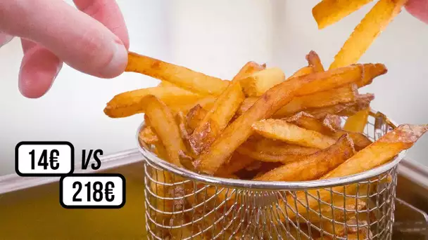 La friteuse la plus chère est-elle la plus efficace ?