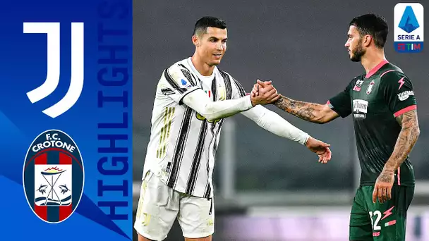 Juventus 3-0 Crotone | La Juve si aggiudica il posticipo | Serie A TIM