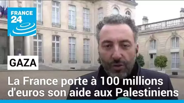 La France porte à 100 millions d'euros son aide aux Palestiniens pour 2023 • FRANCE 24