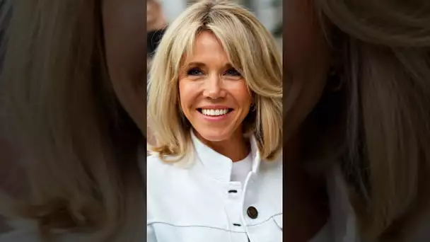 Brigitte Macron Shines in Timeless White Elegance | For Women Over 60 #brigittemacron #fashion #love