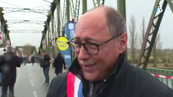 Pont de Fleurville : les élus de Saône-et-Loire et de l'Ain mobilisés