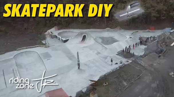 Ils ont fabriqué leur propre skatepark !