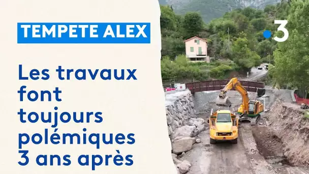 Tempête Alex dans les vallées : des travaux polémiques