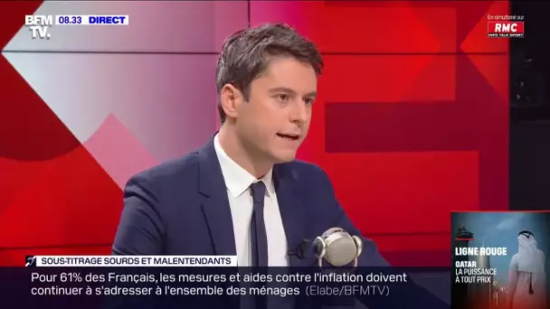 Gabriel Attal: "Le mot d'ordre à la RATP c'était '0 métro, 0 RER", c'est aussi zéro empathie"