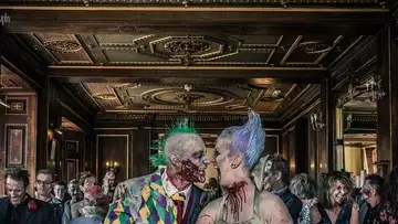 Ce couple britannique s’est offert un mariage à la Walking Dead !