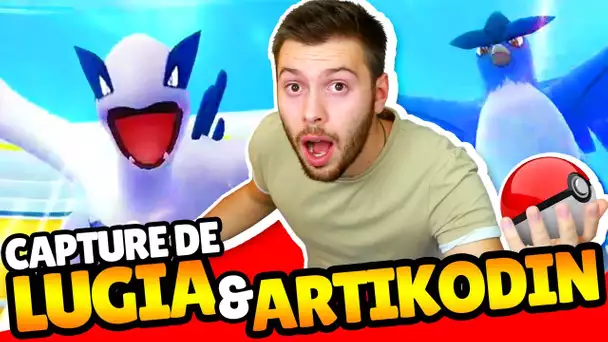 CAPTURE DE LUGIA & ARTIKODIN DANS DES RAIDS LEGENDAIRES !! - Vlog Pokémon Go