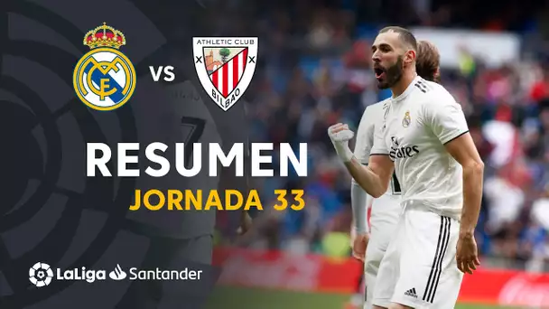 Resumen de Real Madrid vs Athletic Club (3-0)