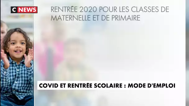 Covid et rentrée scolaire : mode d'emploi