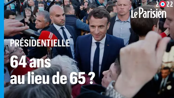 Présidentielle : Macron se dit prêt à «bouger» sur la réforme des retraites