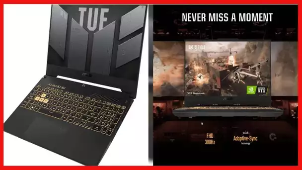 ASUS TUF Gaming A15 (2022) Gaming Laptop, 15.6" 300Hz FHD Display, AMD Ryzen 7 6800H CPU, GeForce RT