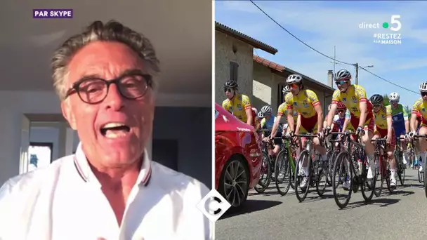 Tour de France maintenu : Gérard Holtz comblé ! - C à Vous - 15/05/2020
