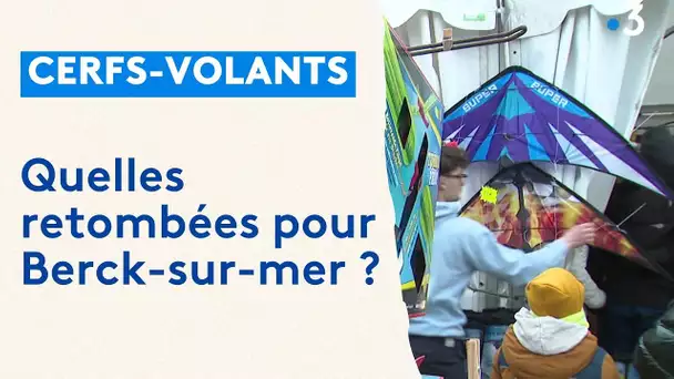 C'est la 37e édition des Rencontres Internationales de Cerfs-volants à Berck.  Quelles retombées ?