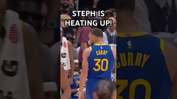 Steph is getting into playoff form