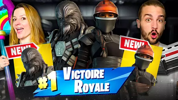 ON ACHETE LES NOUVEAUX SKINS STAR WARS BOBA FETT : FENNEC SHAND ET KRRSANTAN ! FORTNITE DUO FR