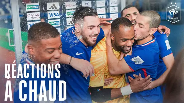 Les réactions après la qualification en 1/2 finales