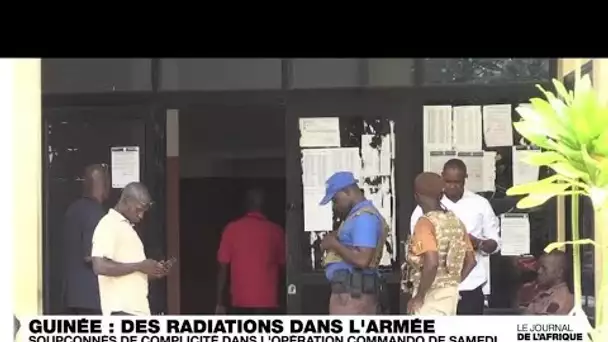 En Guinée, la junte au pouvoir procède à une purge après l'opération évasion de samedi • FRANCE 24