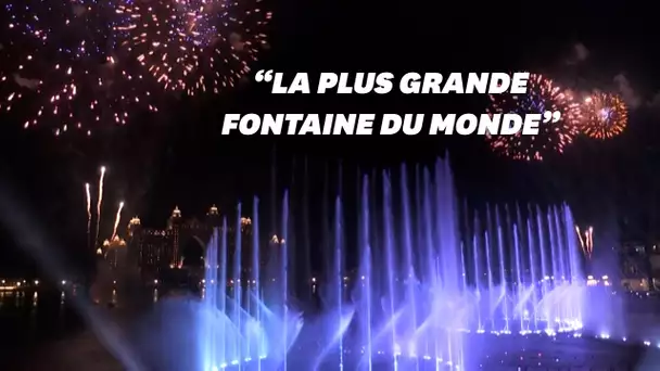 La fontaine la plus large au monde est à Dubaï