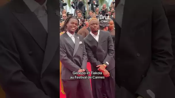 Genezio et Tiakola au Festival de Cannes.