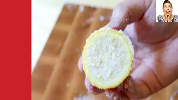 Comment du sel et du citron peuvent vous débarrasser de nombreux problème, vous voudrez l’essayer!