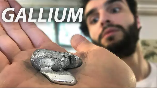 DU METAL EN FUSION DANS LA MAIN ! (Gallium)