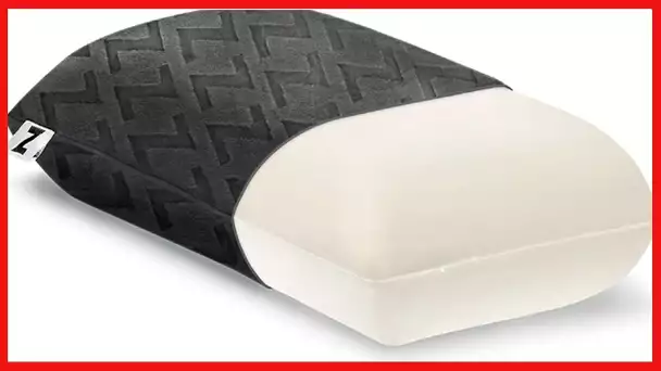 MALOUF Z Travel DOUGH Memory Foam Pillow Removable Rayon