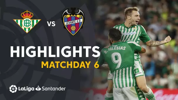 Highlights Real Betis vs Levante UD (3-1)