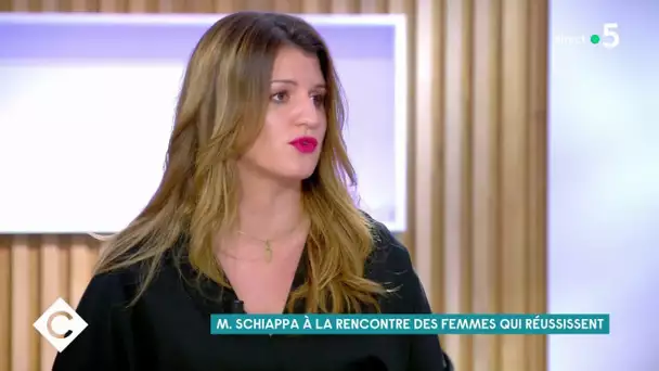 Marlène Schiappa à la rencontre des femmes qui réussissent - C à Vous - 06/10/2020