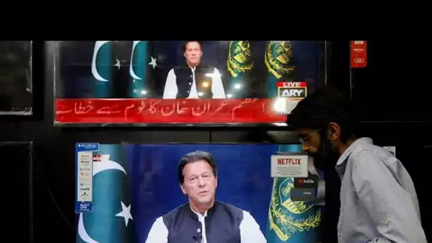Au Pakistan, le Premier ministre Imran Khan menacé par une motion de censure • FRANCE 24