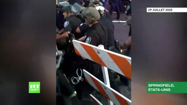 Etats-Unis : heurts entre des manifestants et la police à Springfield, en Oregon