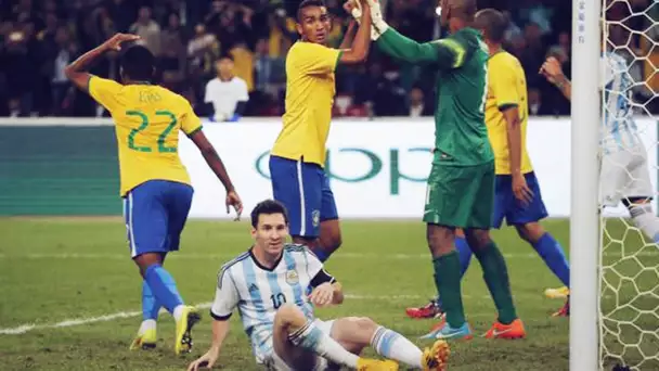 La technique très spéciale du Brésil pour stopper Lionel Messi | Oh My Goal