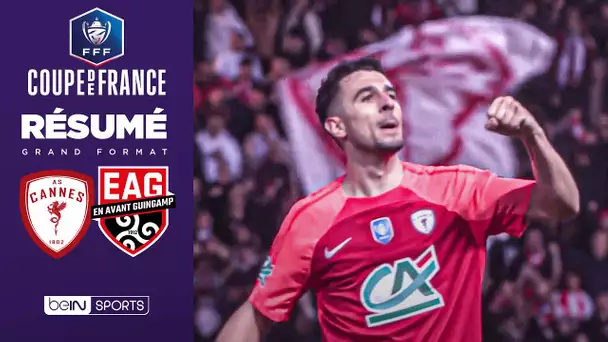 Résumé : MAGIQUE ! Cannes (N2) en DEMI-FINALE en réalisant un nouvel exploit contre Guingamp !