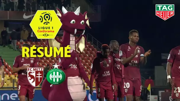 FC Metz - AS Saint-Etienne ( 3-1 ) - Résumé - (FCM - ASSE) / 2019-20
