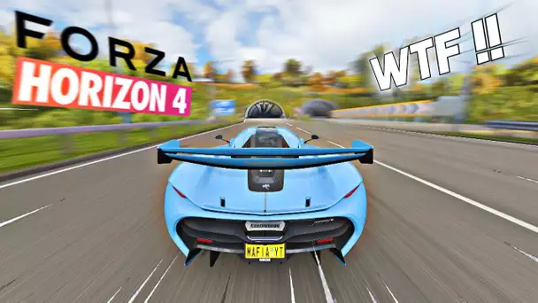 WTF LA NOUVELLE VOITURE LA PLUS RAPIDE DU MONDE !! FORZA HORIZON 4