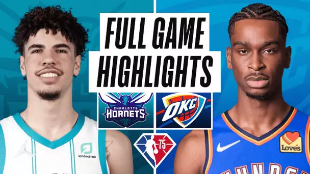 HORNETS at THUNDER | FULL GAME HIGHLIGHTS | March 14, 2022