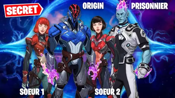 4 NOUVEAUX SKINS SECRETS (ORIGIN ET LES 2 SOEURS) + 45 NOUVEAUX SKINS POUR LE CHAPITRE 3 DE FORTNITE