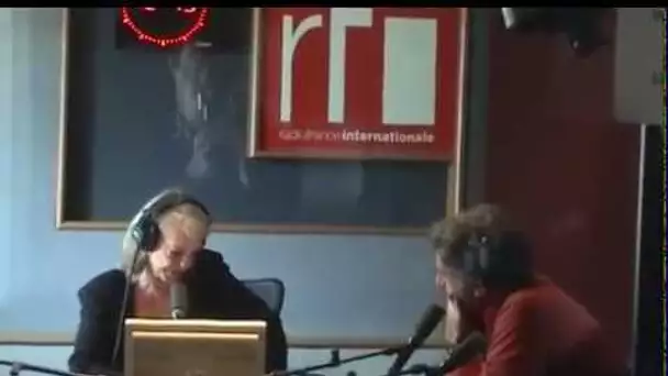 Dans les coulisses de Priorité santé , en 2003. Colette Berthoud recevait le professeur Frydman.