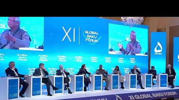 Les dirigeants réclament une réponse unifiée aux problèmes mondiaux lors du Forum global de Bak…