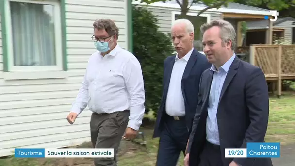 Visite de deux ministres pour relancer le tourisme et la vaccination à Châtelaillon-Plage