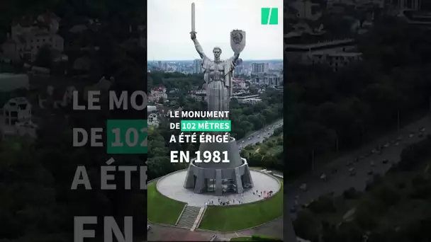 En Ukraine, la métamorphose symbolique de cette gigantesque statue de l’ère soviétique