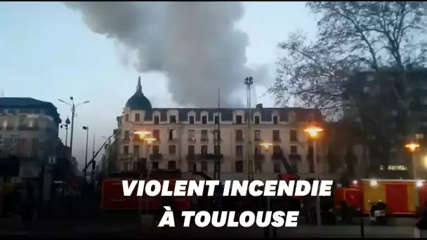 Un incendie à Toulouse fait 20 blessés dont 2 en "urgence absolue"