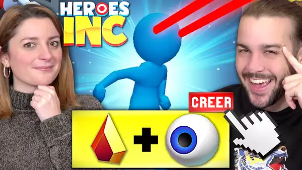 ON CREE DES SUPERS HEROS SURPUISSANTS ! | HEROES INC.