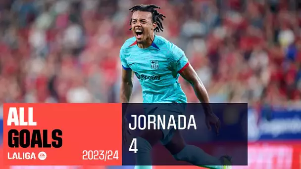 Todos los goles de la Jornada 4 de LALIGA EA Sports 2023/2024