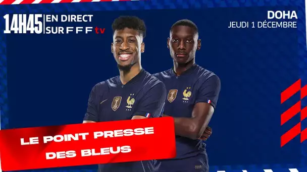La conférence de presse des Bleus en direct (14h45)