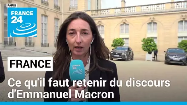 Macron dit avoir choisi l'efficacité et la continuité avec Borne • FRANCE 24