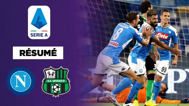 Serie A : Naples met Sassuolo hors-jeu !