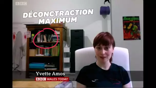 Cette invitée de la BBC avait une décoration classée X sur son étagère